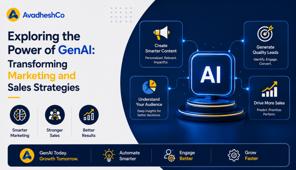 Exploring the Power of GenAI: Transforming Marketing and Sales Strategies
